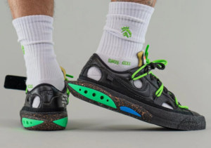 Giay Nike Off White x Blazer Low 'Black' DH7863-001