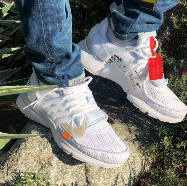 Giày Nike Off-White x Air Presto 'White' AA3830-100 - Ảnh 3