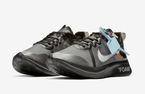 Giày Nike Off-White x Zoom Fly SP 'Black' AJ4588-001 - Ảnh 6