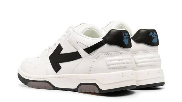 Giày Off-White Out of Office Low Top White Black OMIA189R21LEA0010110 - Ảnh 3