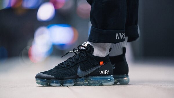 Giày Off White x Nike Air VaporMax 2 0 'Black' AA3831-002 - Ảnh 6