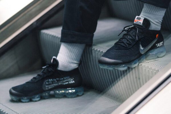 Giày Off White x Nike Air VaporMax 2 0 'Black' AA3831-002 - Ảnh 5