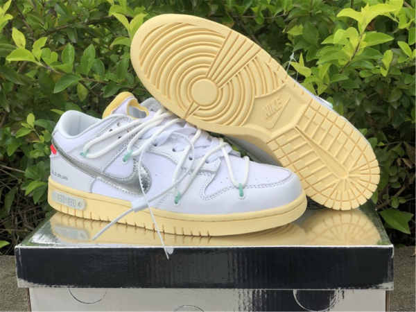 Giày Nike Off-White x Dunk Low 'Lot 01 Of 50' DM1602-127 - Ảnh 4