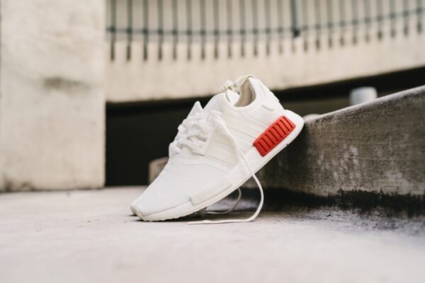Giày Adidas NMD R1 Off White 'Lush Red' B37619 - Ảnh 6