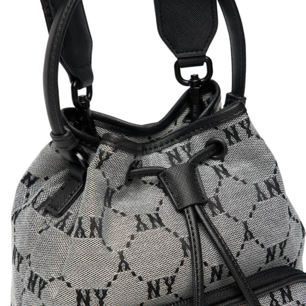 Túi MLB Monogram Diamond Jacquard New York Yankees Grey 3ABMS011N-50GRS - Ảnh 5