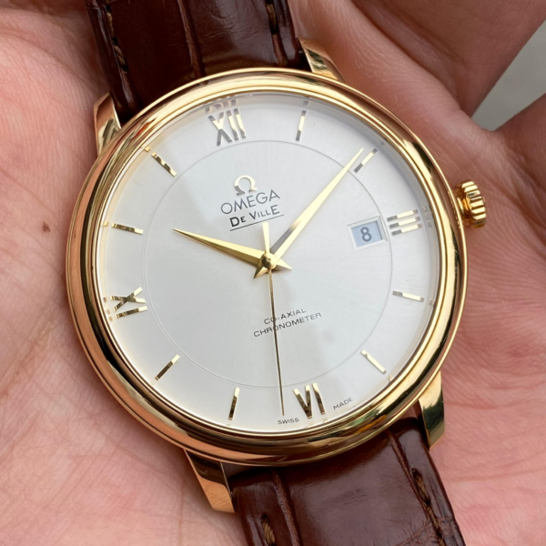 Đồng Hồ Omega De Ville Prestige Automatic 'Brown' 424-53-40-20-02-002 - Ảnh 4