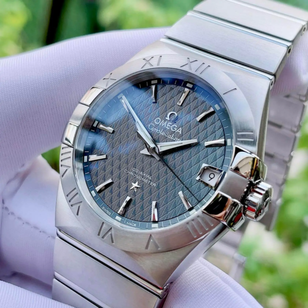 Đồng Hồ Omega Constellation 'Blue' 123-10-38-21-03-001 - Ảnh 2