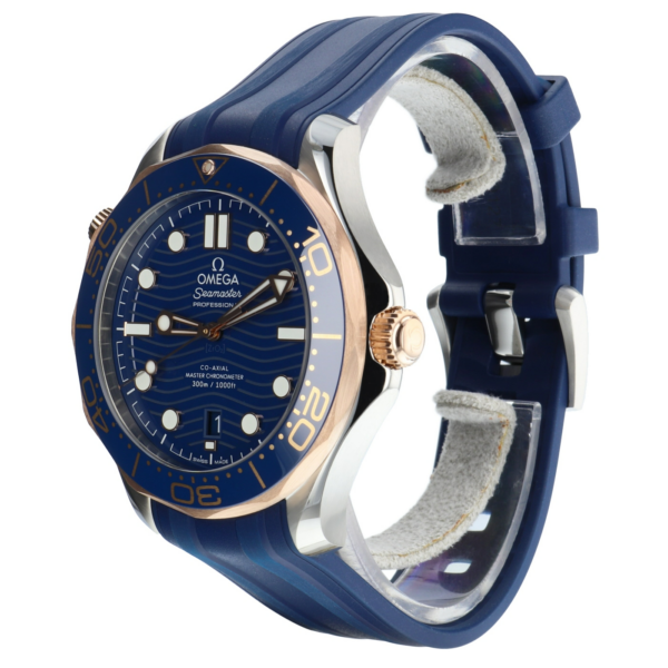 Đồng Hồ Omega Seamaster Diver Automatic 'Blue' 210-22-42-20-03-002 - Ảnh 4
