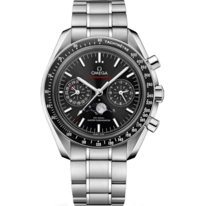 Đồng Hồ Omega Speedmaster Moon Phase 'Black' 304-30-44-52-01-001
