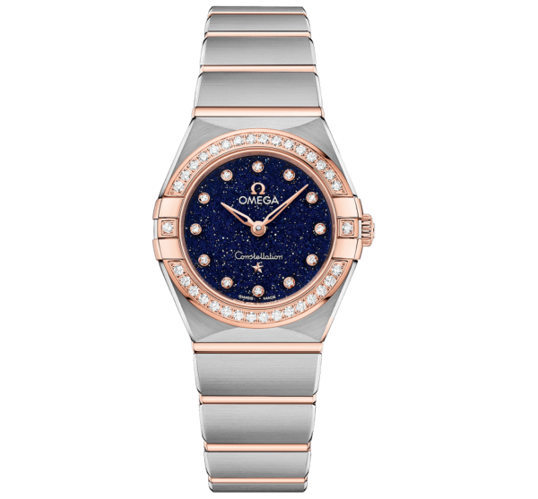 Đồng Hồ Omega Constellation Quartz Diamond 'Blue' 131-25-25-60-53-002