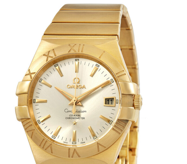 Đồng Hồ Omega Constellation '18kt Yellow Gold' 123-50-35-20-02-002 - Ảnh 2