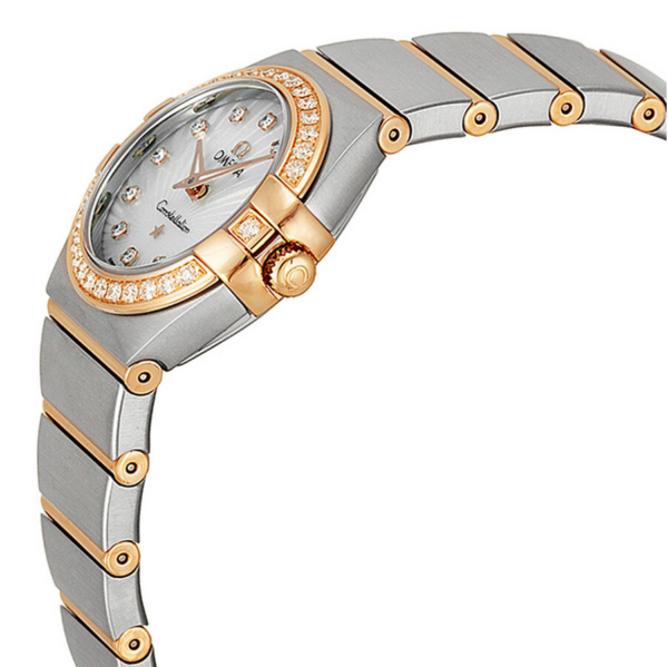 Đồng Hồ Omega Constellation Diamond 'Rose Gold' 123-25-24-60-55-002 - Ảnh 2