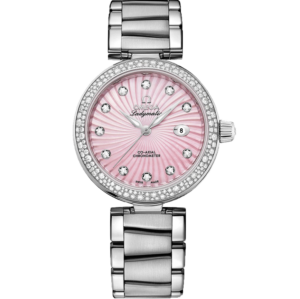 Đồng Hồ Omega De Ville Ladymatic 'Pink' 425-35-34-20-57-001