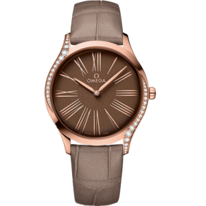 Đồng Hồ Omega De Ville Diamond 'Brown' 428-58-36-60-13-001
