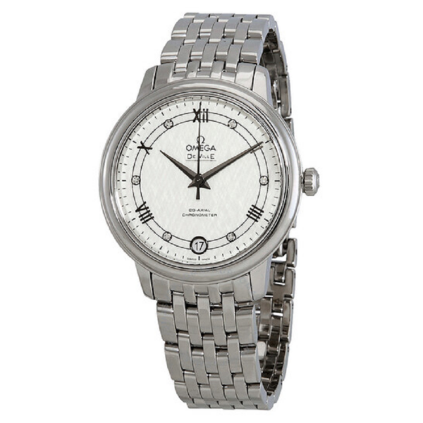 Đồng Hồ Omega De Ville Automatic Watch 'Silver' 424-10-33-20-52-002