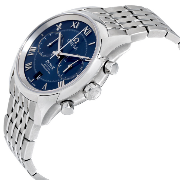Đồng Hồ Omega De Ville Co Axial Chronometer 'Blue' 431-10-42-51-03-001 - Ảnh 2