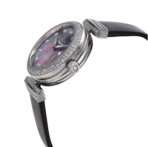Đồng Hồ Omega De Ville Ladymatic 'Black' 425-37-34-20-57-004 - Ảnh 2