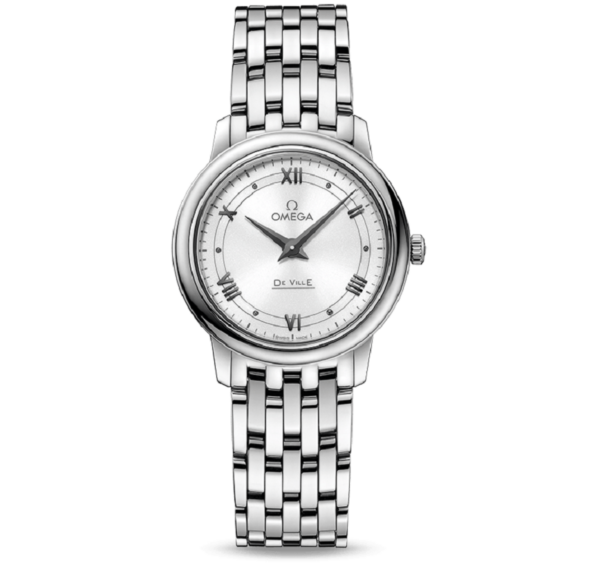 Đồng Hồ Omega De Ville Silver Dial Ladies Watch 'Silver' 424-10-27-60-04-001
