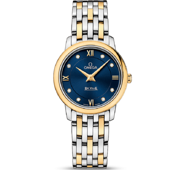Đồng Hồ Omega De Ville Prestige 'Silver Gold' 424-20-27-60-53-002