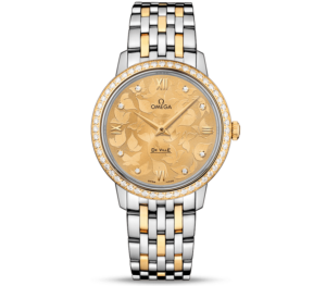 Đồng Hồ Omega De Ville Prestige 'Silver Gold' 424-25-33-60-58-001