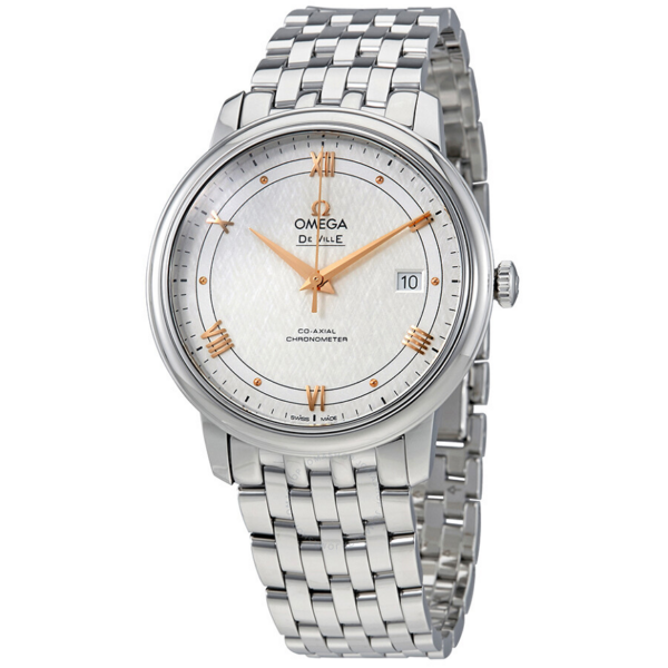 Đồng Hồ Omega De Ville Prestige Co-Axial 'Silver' 424-10-40-20-02-004