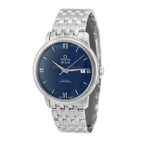 Đồng Hồ Omega De Ville Watch 'Blue' 424-10-40-20-03-001 - Ảnh 2