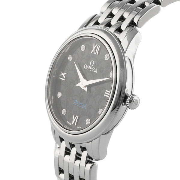 Đồng Hồ Omega De Ville Blue Dial 'Blue Diamond' 424-10-27-60-53-003 - Ảnh 2