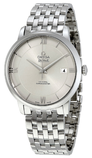 Đồng Hồ Omega De Ville Prestige Automatic 'Silver' 424-10-40-20-02-003
