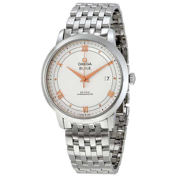 Đồng Hồ Omega De Ville Prestige Automatic 'Silver' 424-10-40-20-02-002