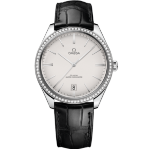 Đồng Hồ Omega De Ville Tresor Diamond 'Silver' 435-18-40-21-02-001