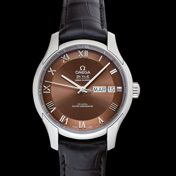 Đồng Hồ Omega De Ville Automatic 'Brown' 433-13-41-22-10-001 - Ảnh 2