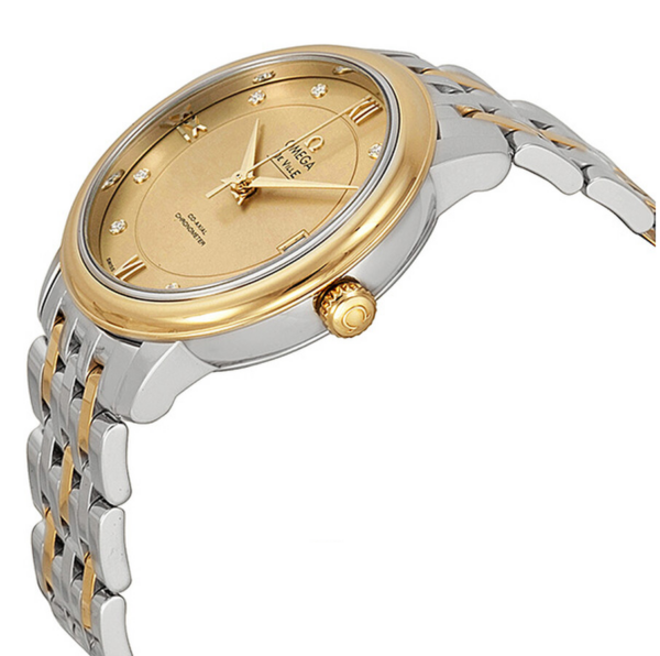 Đồng Hồ Omega DeVille Prestige 'Champagne' 424-20-33-20-58-001 - Ảnh 2