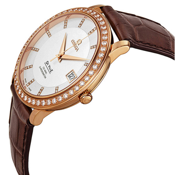 Đồng Hồ Omega DeVille Diamond 'Silver' 413-58-37-20-52-001 - Ảnh 2