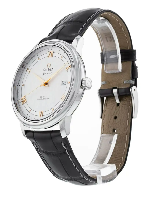 Đồng Hồ Omega De Ville Men's Watch 'Silver Dial' 424-13-40-20-02-005 - Ảnh 2