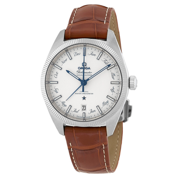 Đồng Hồ Omega Globemaster Calendar 'Silver' 130-33-41-22-02-001