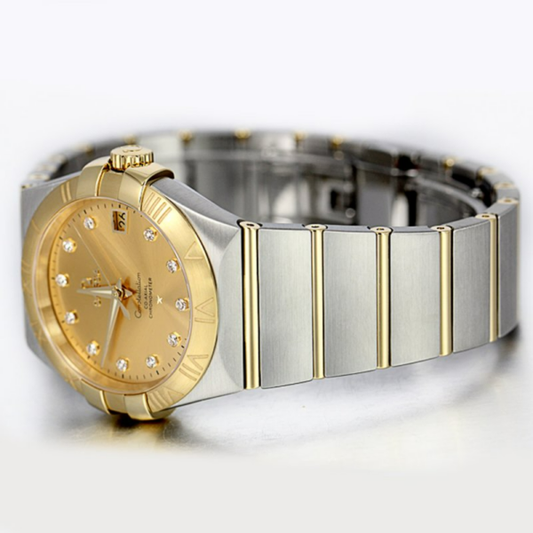Đồng Hồ Omega Constellation Champagne 'Gold' 123-20-35-20-58-001 - Ảnh 3