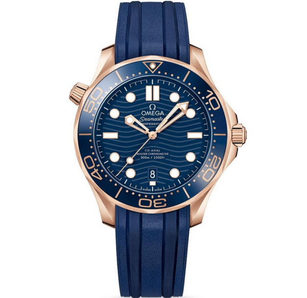 Đồng Hồ Omega Seamaster '18kt Rose Gold Blue' 210-62-42-20-03-001