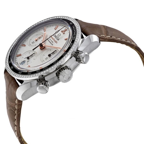 Đồng Hồ Omega Speedmaster Chronograph 'Silver' 324-38-38-50-02-001 - Ảnh 2
