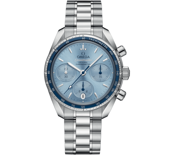 Đồng Hồ Omega Speedmaster Chronograph 'Blue' 324-30-38-50-03-001