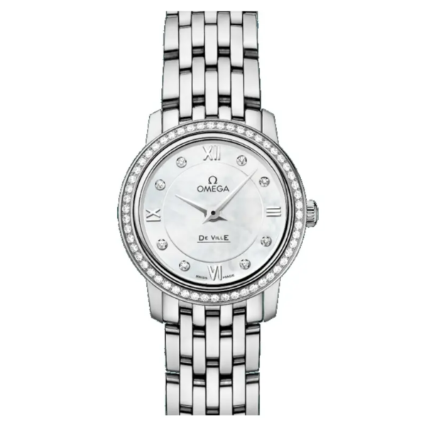 Đồng Hồ Omega De Ville Prestige 'Silver' 424-15-24-60-55-001 - Ảnh 2