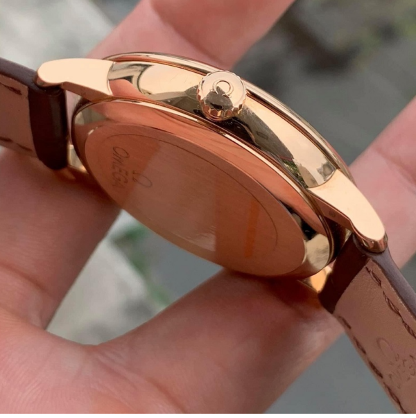 Đồng Hồ Omega Deville Co-Axial 18kt 'Rose Gold' 42453402002001 - Ảnh 4