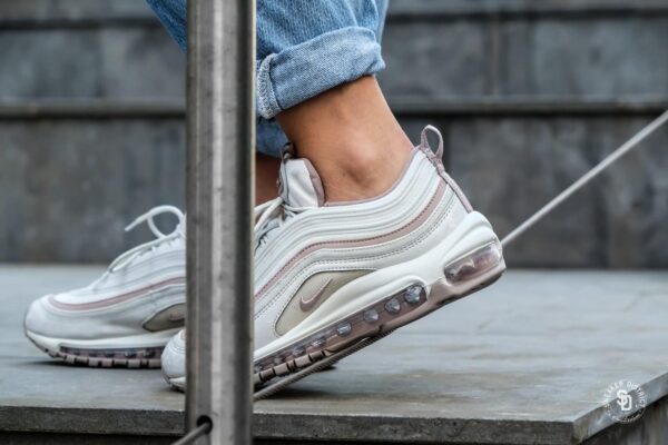 Giày Nike Wmns Air Max 97 Premium 'Light Bone' 917646-004 - Ảnh 4