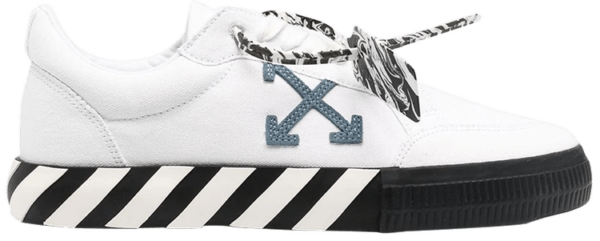 Giày Off-White Vulc Sneaker Low 'White Light Blue' OMIA085R21FAB002-0140