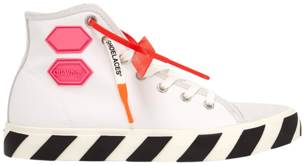 Giày Off-White Vulc High Top White OMIA110R19C21035-0128