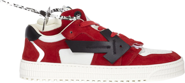 Giày Off-White Off-Court 'Red Black' OMIA151R21LEA001-2510