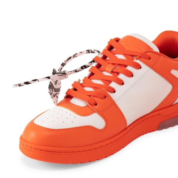 Giày Off-White Out of Office Low 'White Orange' OMIA189R21LEA001-2501 - Ảnh 5