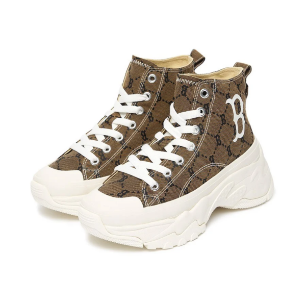 Giày MLB Chunky High Mono Jaquard Boston Red Sox 3ASHU311N-43BGD - Ảnh 4
