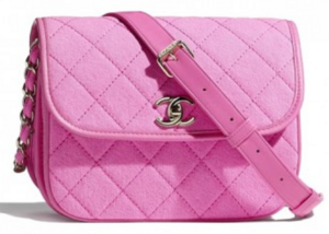 Túi Chanel Small Messenger Bag Neon Pink AS2537-B05615-NC517