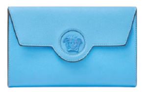Túi Versace La Medusa Long Wallet DV Blue 1000814-DVIT2T-1U38V
