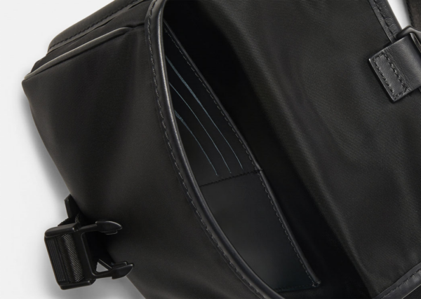Túi Versace La Medusa Nylon Small Messenger Black 1000727-DNY8ME-D41NP - Ảnh 5